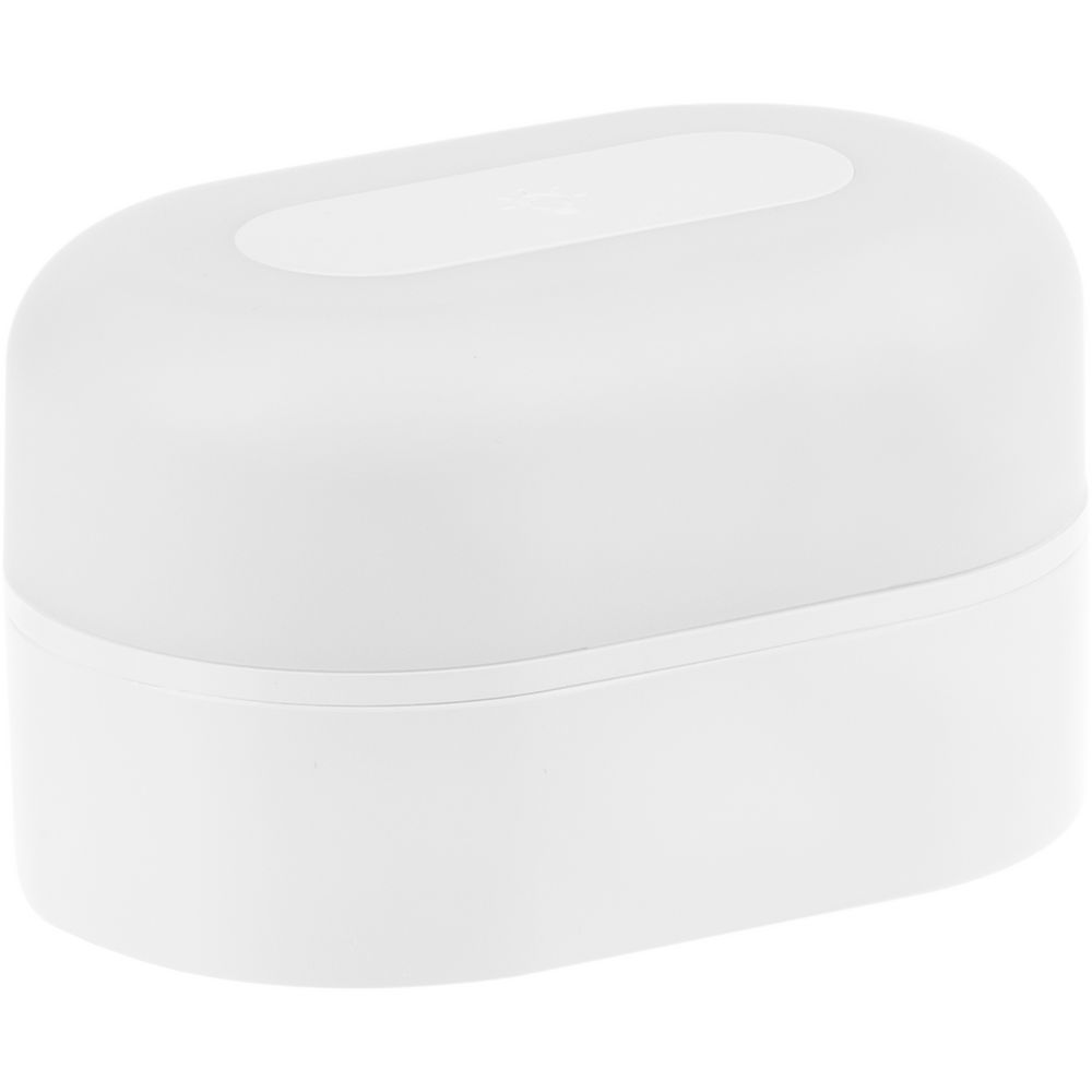 Станция беспроводной зарядки с колонкой и ночником Trilogy, белая / Миниатюра WWW (1000)