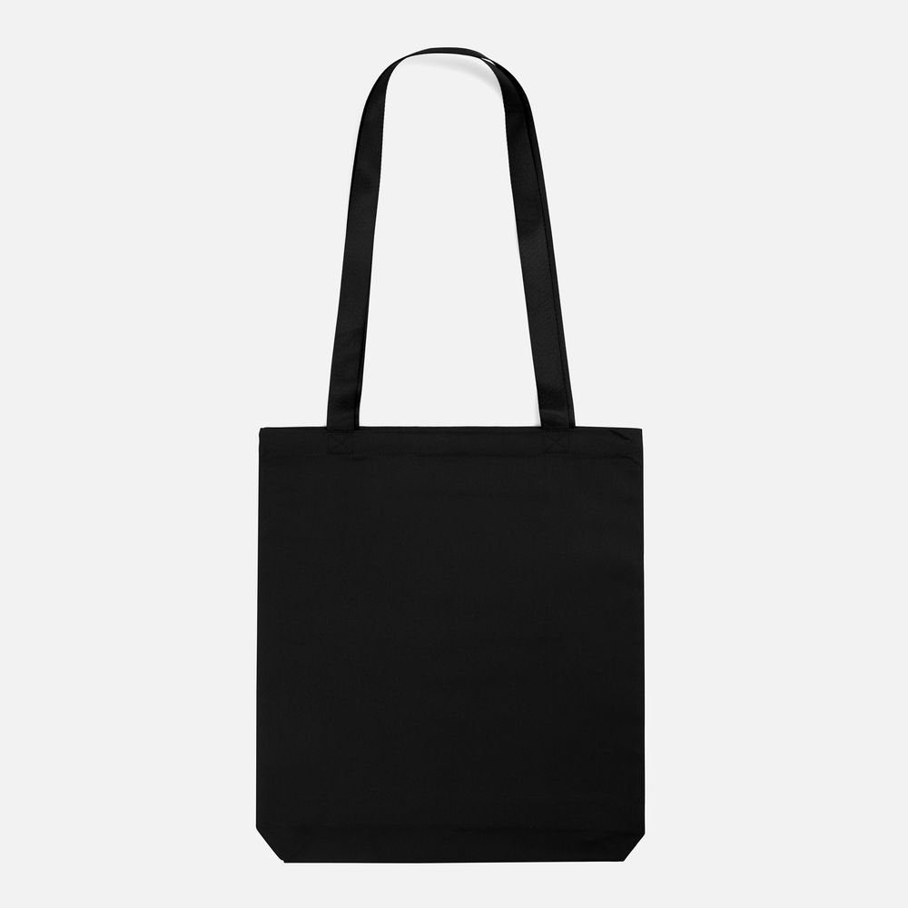 Шопер B4, черный с черными ручками / Миниатюра WWW (1000)