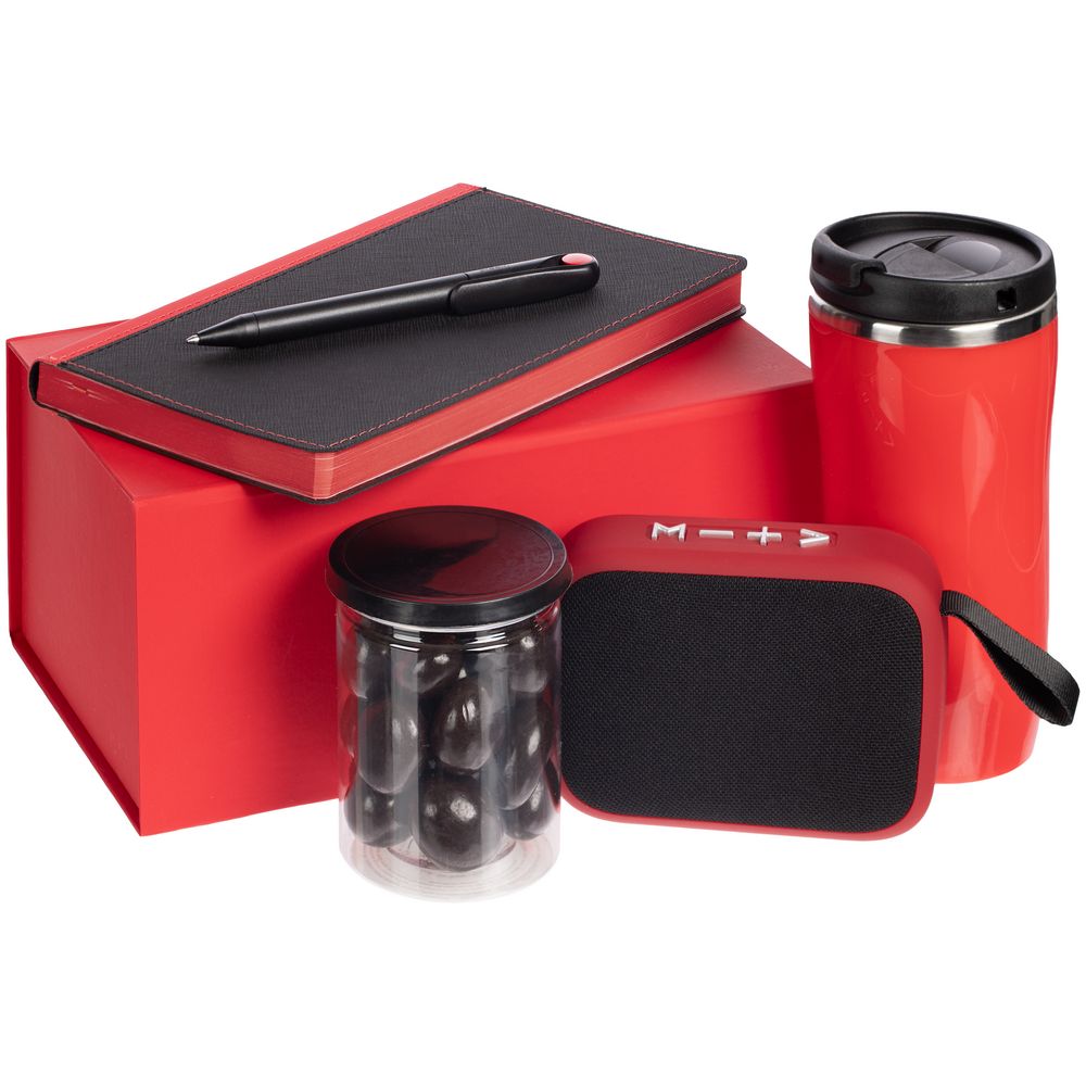 Набор Nice Twice Underway, черный с красным / Миниатюра WWW (1000)