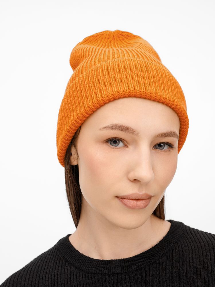 Шапка Nobilis Mono, оранжевая (абрикос) / Миниатюра WWW (1000)