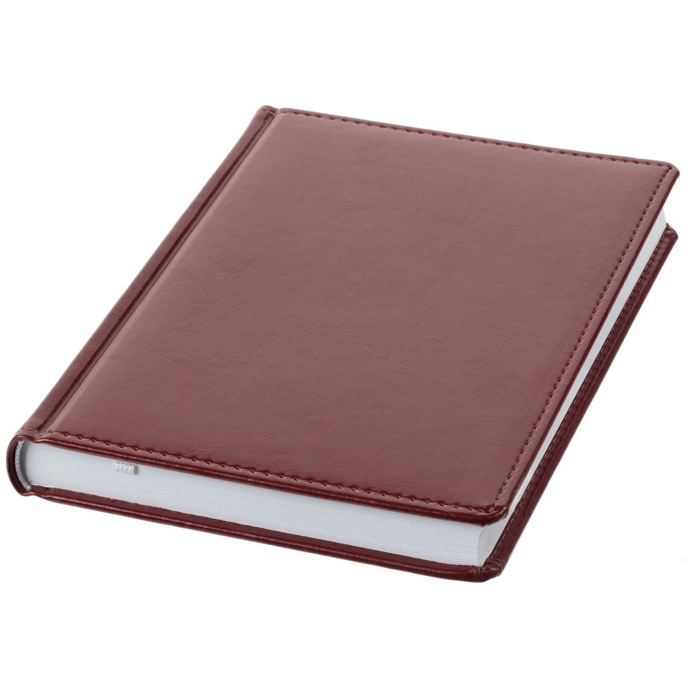 Ежедневник Nebraska, недатированный, бордовый / Миниатюра WWW (1000)