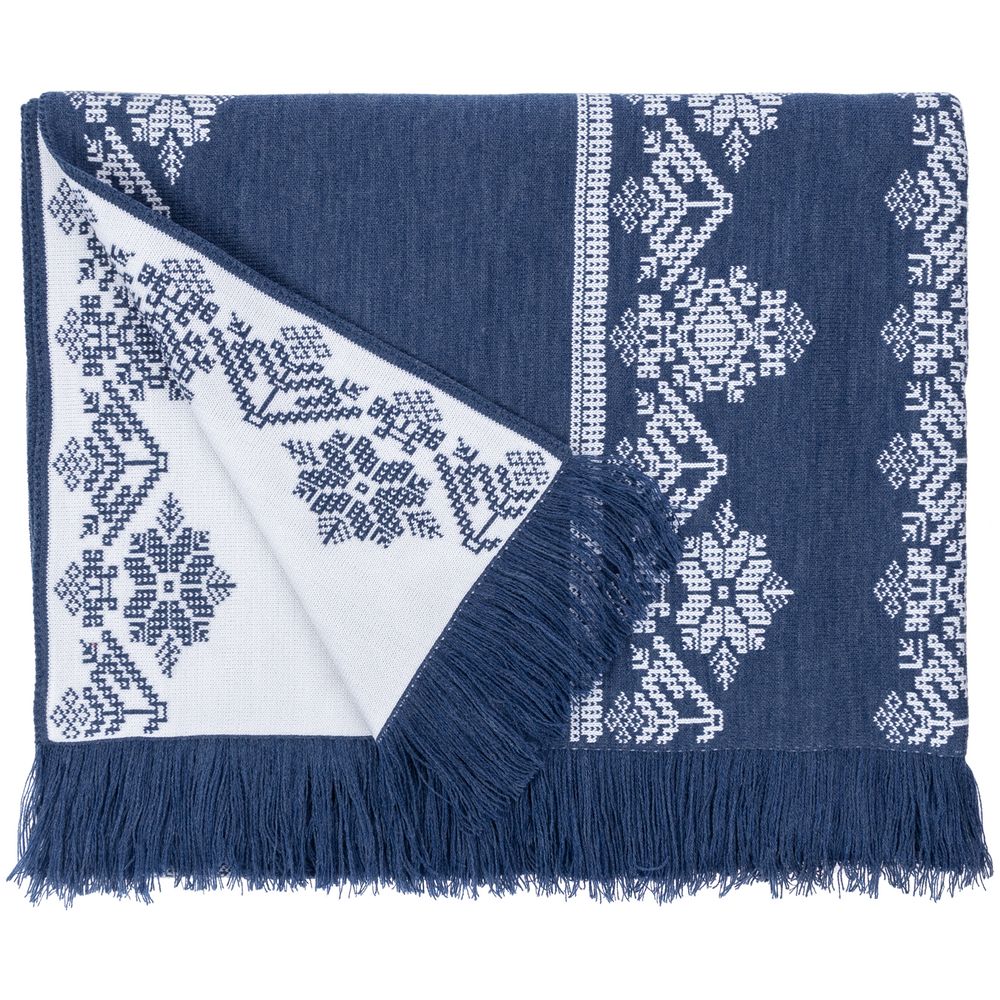 Плед Onego, синий (джинс) / Миниатюра WWW (1000)