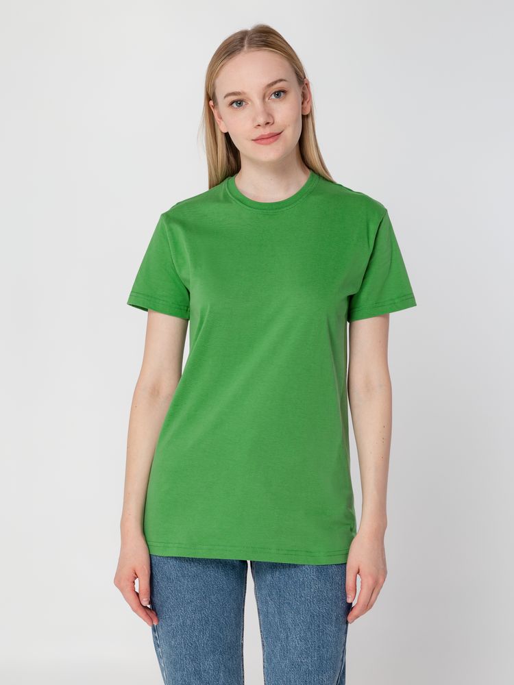 Футболка унисекс T-Bolka 160, ярко-зеленая / Миниатюра WWW (1000)