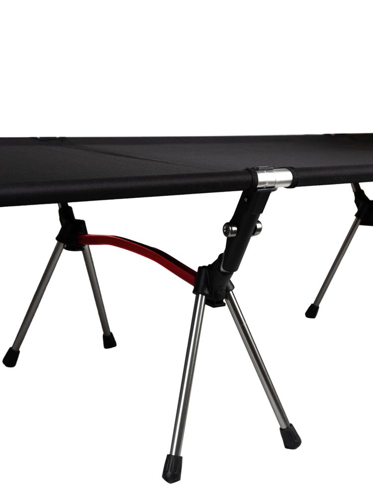 Раскладушка туристическая XJC04, черная / Миниатюра WWW (1000)