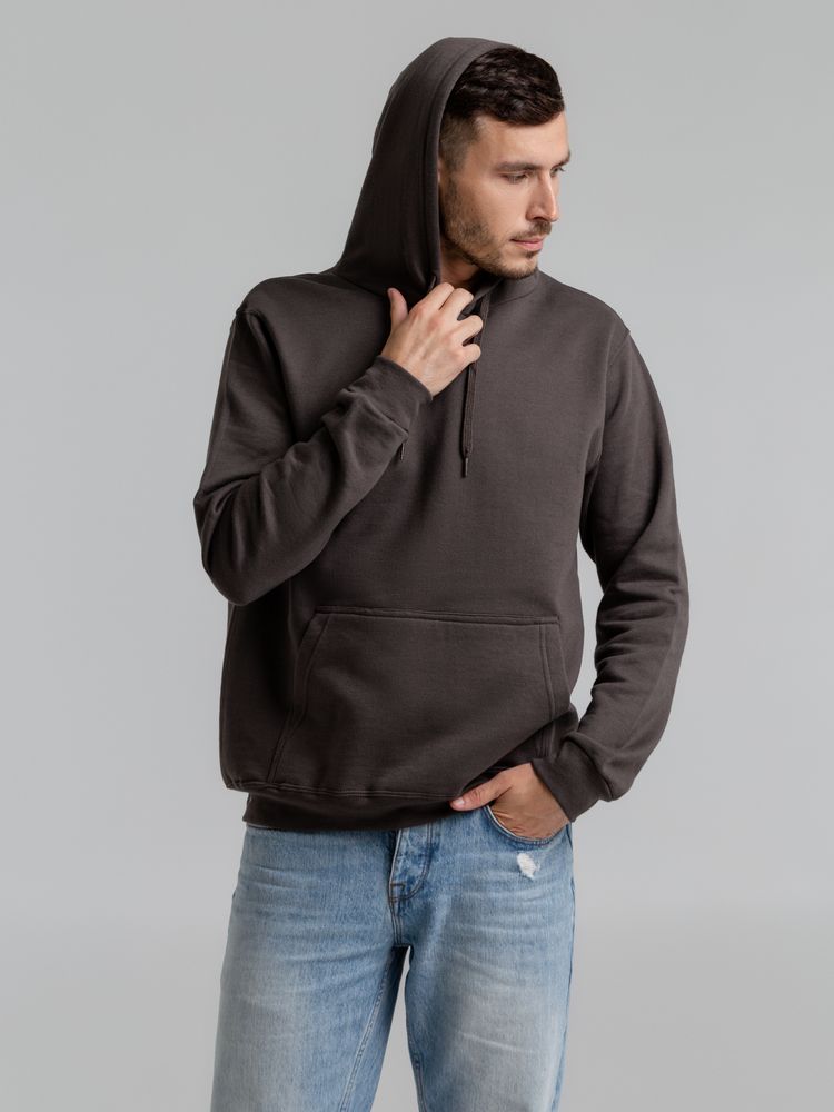 Толстовка с капюшоном Snake II темно-серая / Миниатюра WWW (1000)