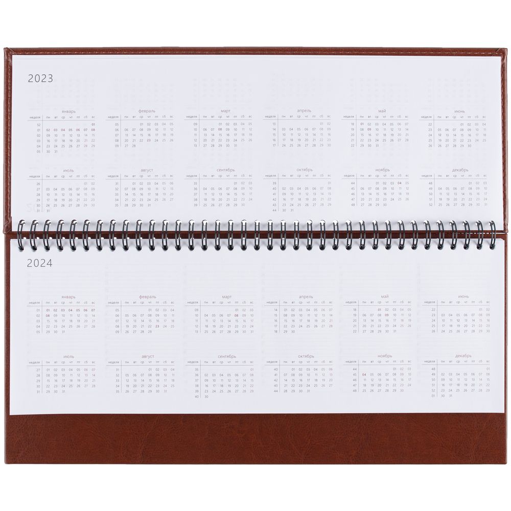 Планинг Nebraska, недатированный, коричневый / Миниатюра WWW (1000)