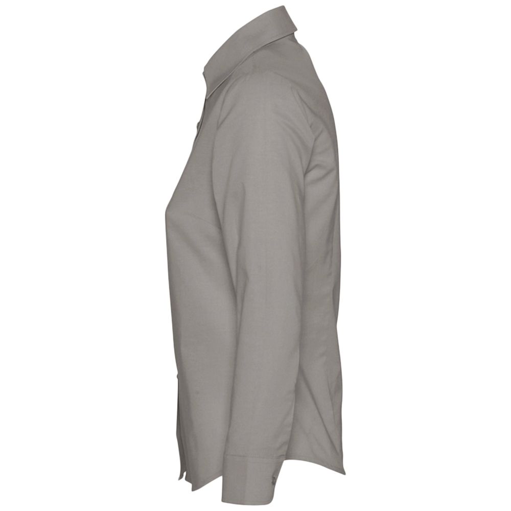 Рубашка женская с длинным рукавом Embassy, серая / Миниатюра WWW (1000)