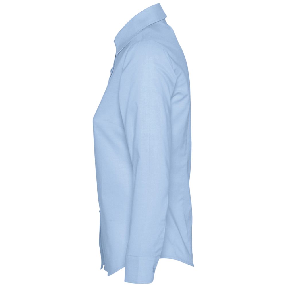 Рубашка женская с длинным рукавом Embassy, голубая / Миниатюра WWW (1000)