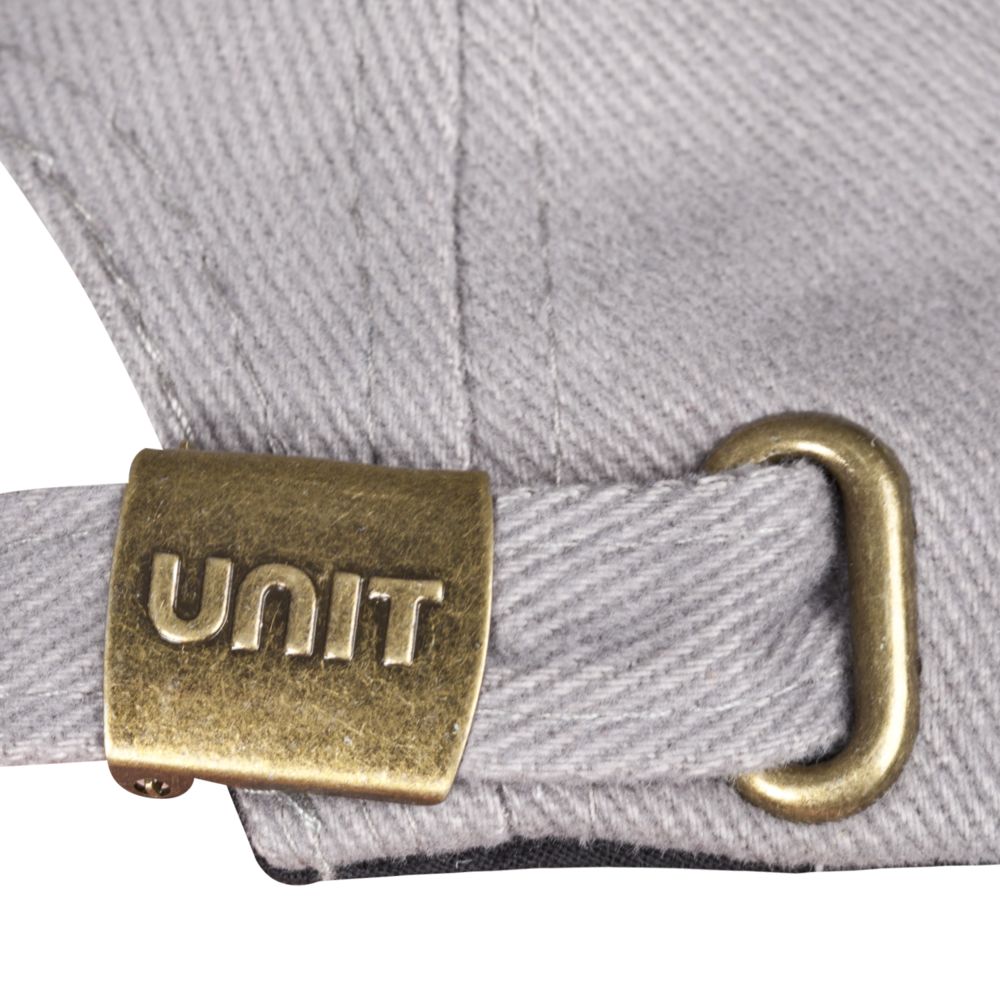 Бейсболка Unit Trendy, серая с черным / Миниатюра WWW (1000)