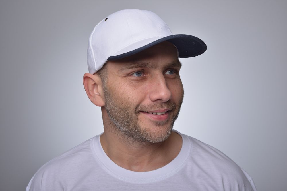 Бейсболка Unit Trendy, красная с белым / Миниатюра WWW (1000)