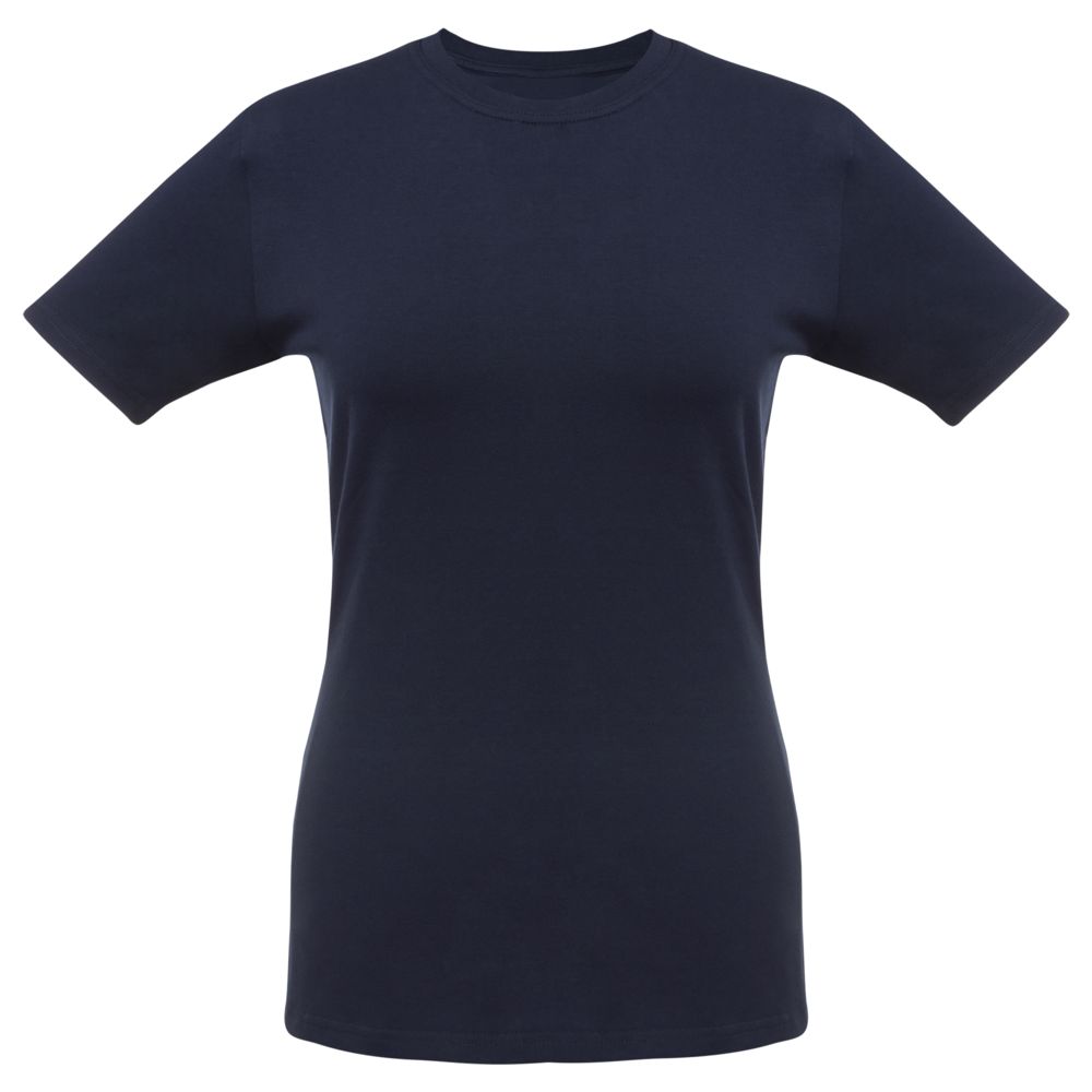 Футболка женская T-bolka Stretch Lady, темно-синяя (navy) / Миниатюра WWW (1000)