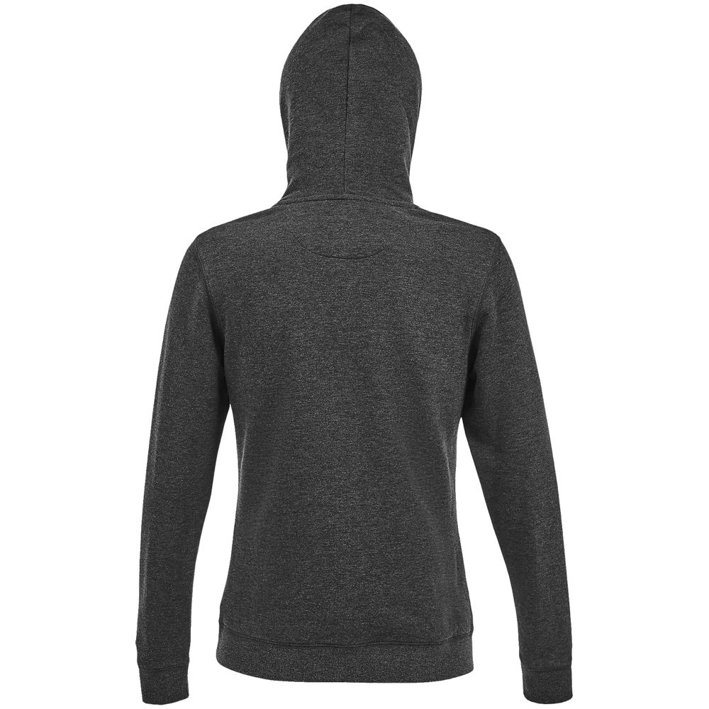 Толстовка женская Spencer Women, черный меланж / Миниатюра WWW (1000)