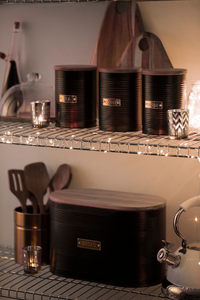 Хлебница Otto, черная / Миниатюра WWW (1000)