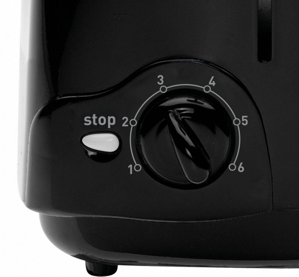 Тостер Principio, черный / Миниатюра WWW (1000)