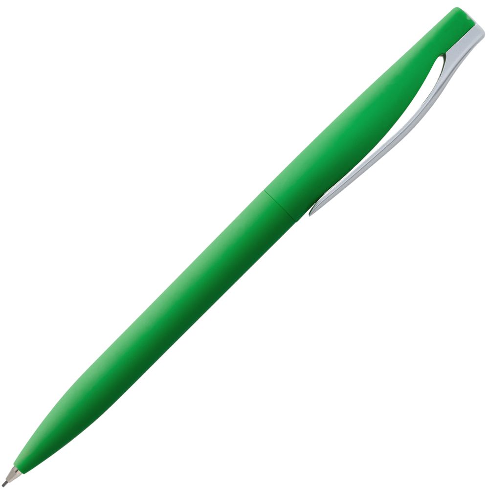 Карандаш механический Pin Soft Touch, зеленый / Миниатюра WWW (1000)