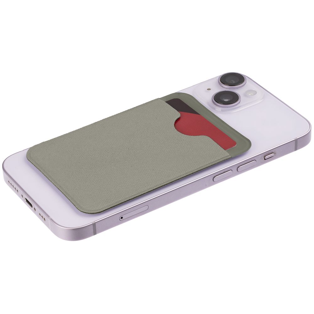 Чехол для карты на телефон Devon, серый / Миниатюра WWW (1000)