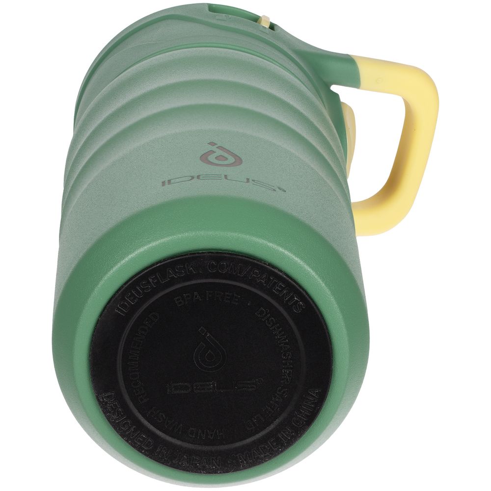 Термобутылка Fujisan, зеленая / Миниатюра WWW (1000)