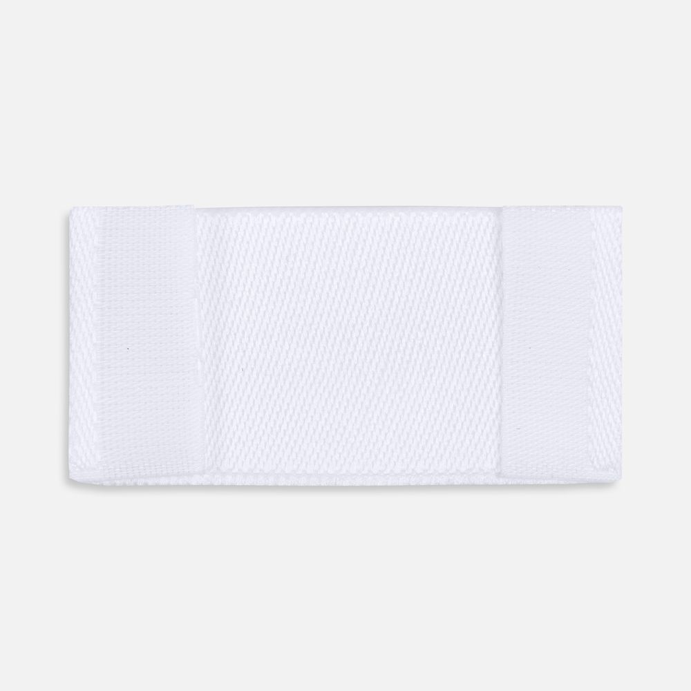 Лейбл тканевый Epsilon, XXS, белый / Миниатюра WWW (1000)