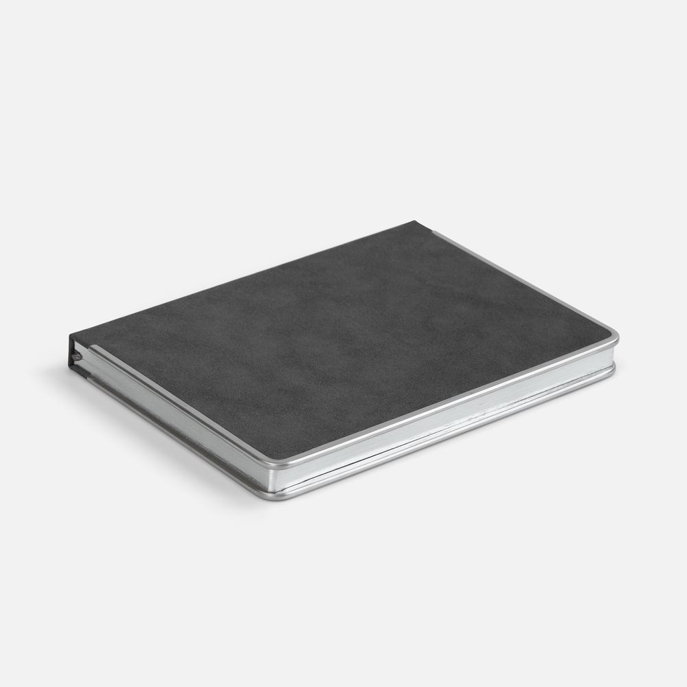 Ежедневник Metal Frame на заказ, датированный, темно-серый / Миниатюра WWW (1000)