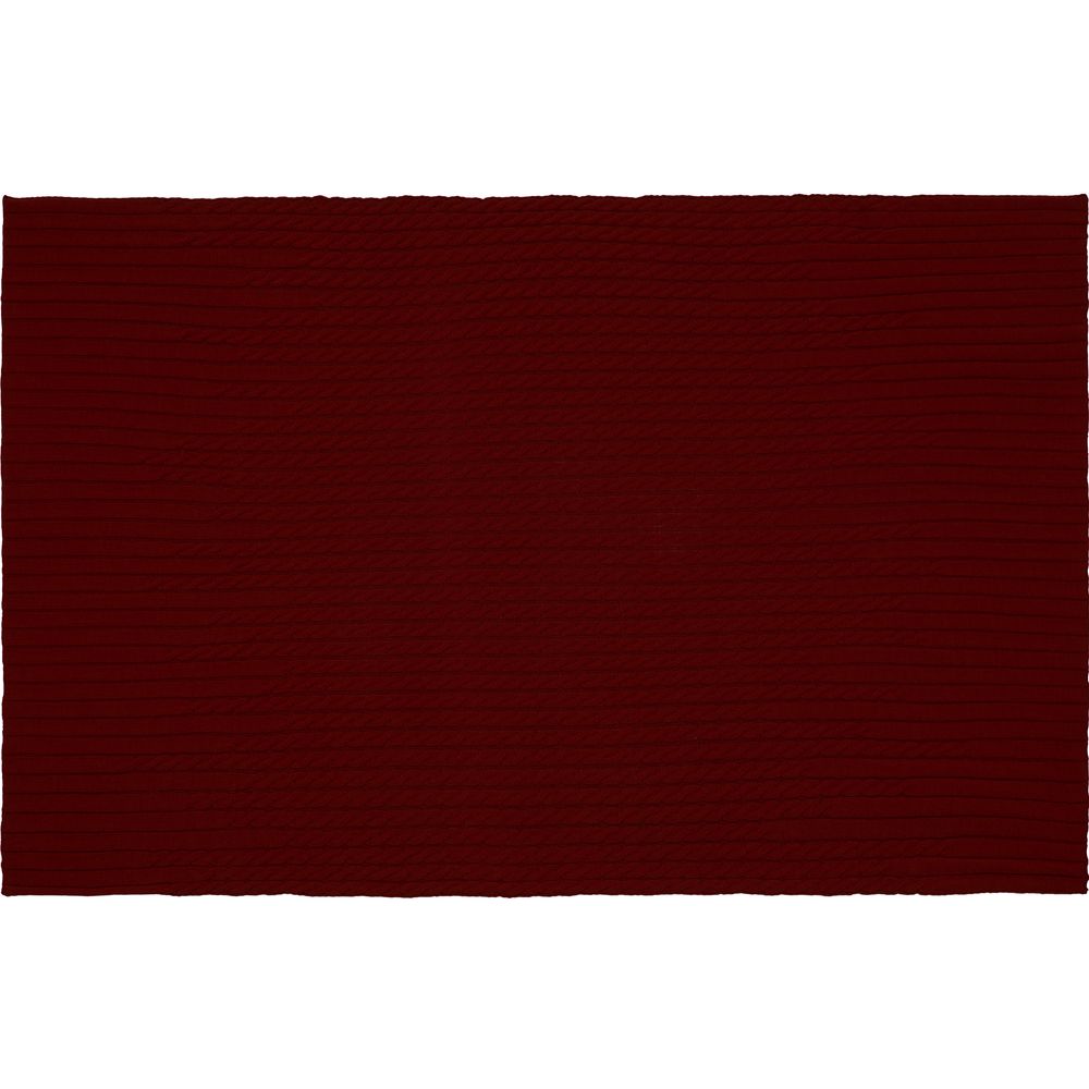 Плед Tressa, темно-красный / Миниатюра WWW (1000)