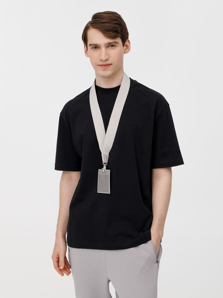 Ланьярд Band, серый / Миниатюра WWW (1000)