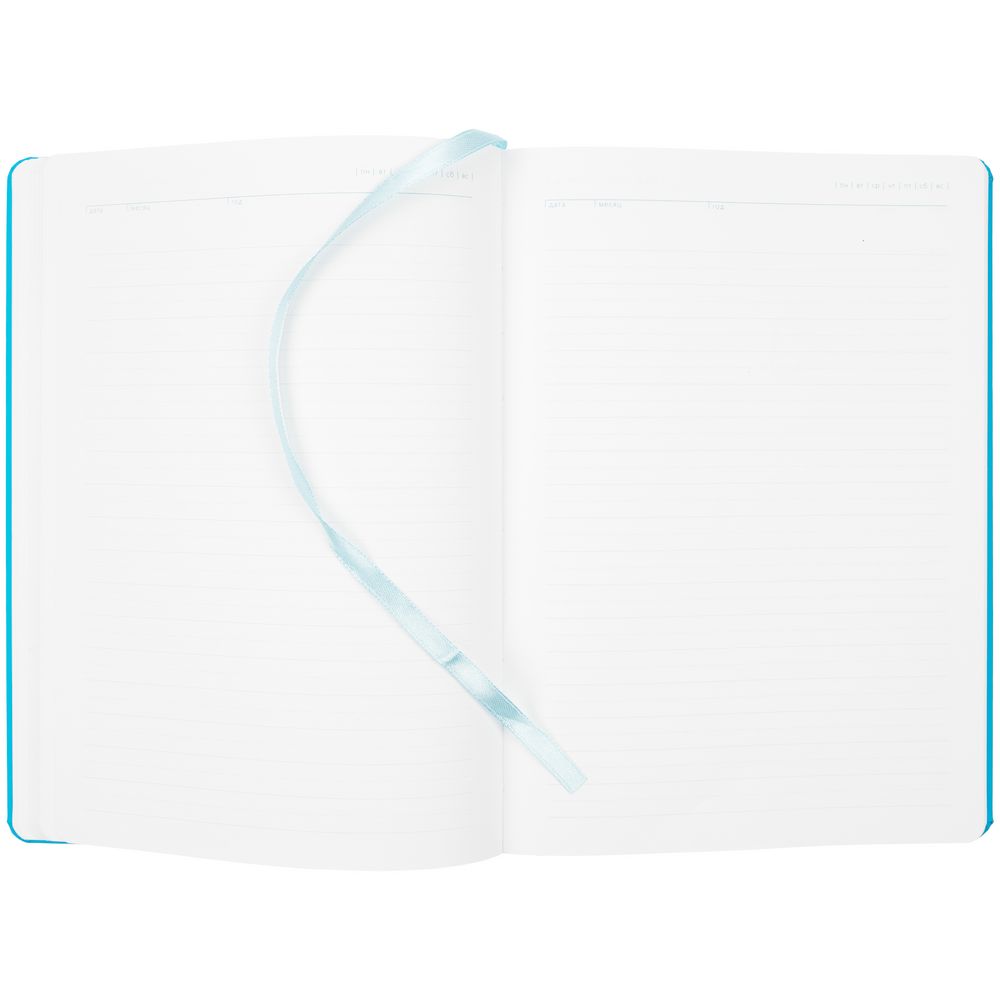 Ежедневник «История изобретений», недатированный, голубой / Миниатюра WWW (1000)