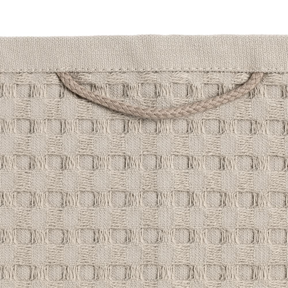 Полотенце вафельное Piquee, среднее, бежевое / Миниатюра WWW (1000)