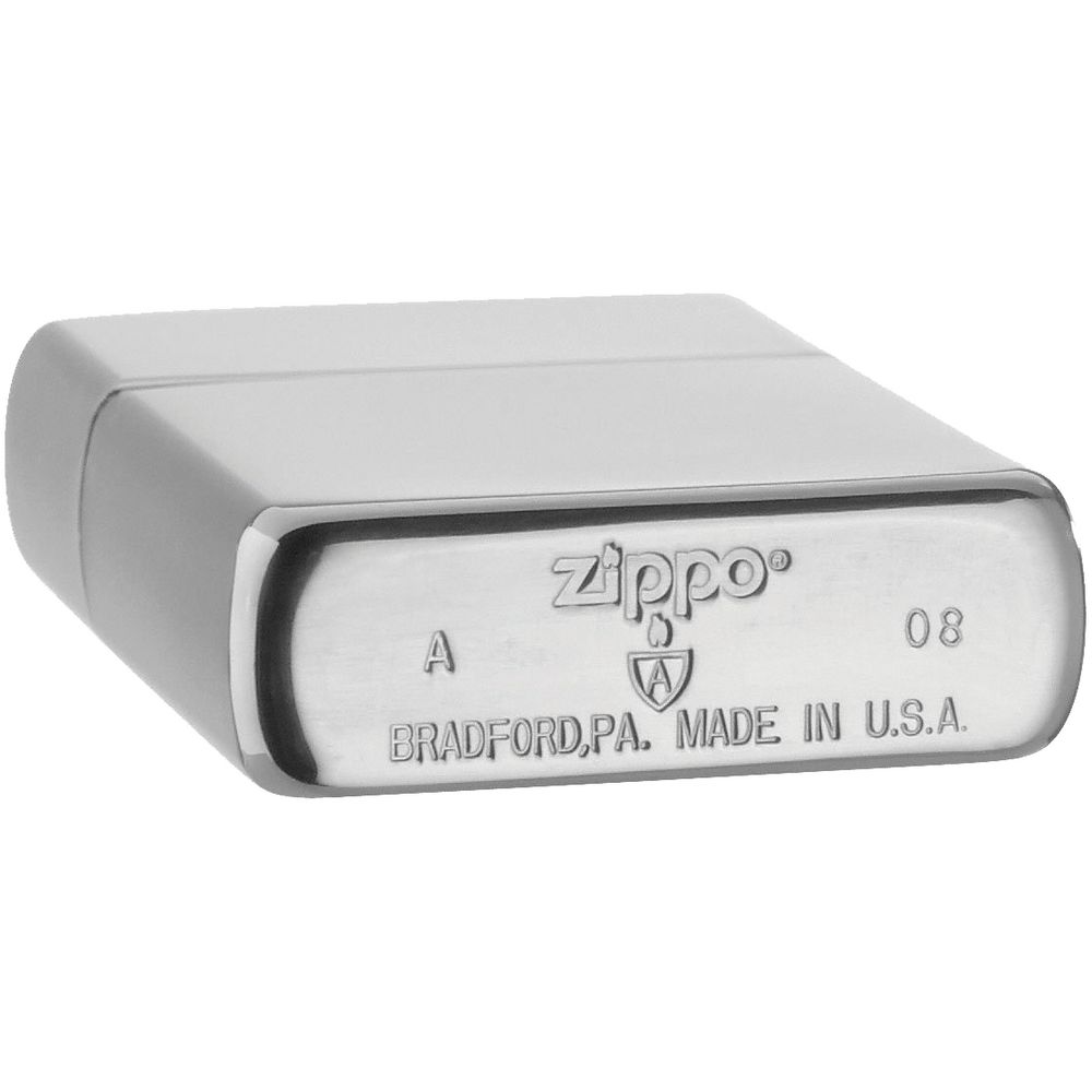 Зажигалка Zippo Armor Brushed, матовая серебристая / Миниатюра WWW (1000)