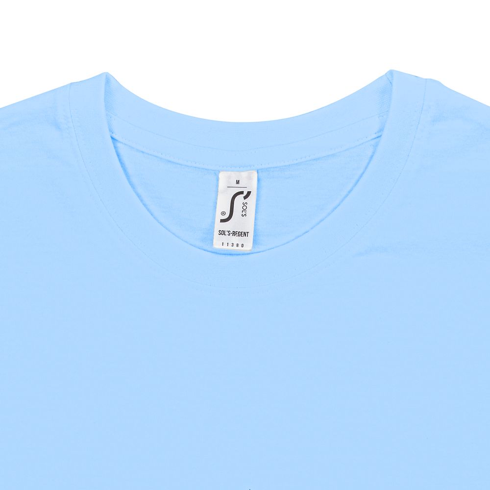 Футболка унисекс Regent 150, голубая / Миниатюра WWW (1000)