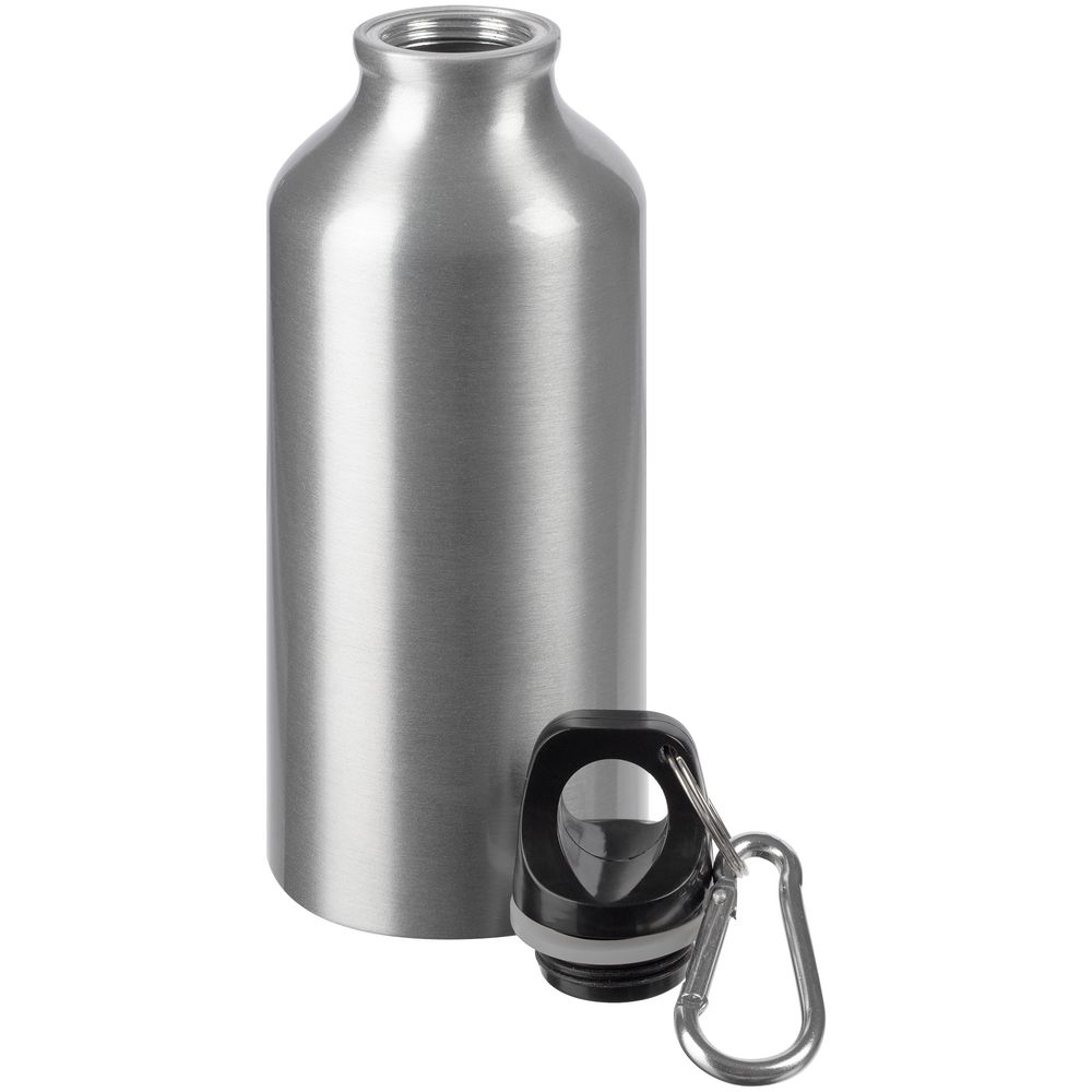 Бутылка для воды Funrun 400, серебристая / Миниатюра WWW (1000)