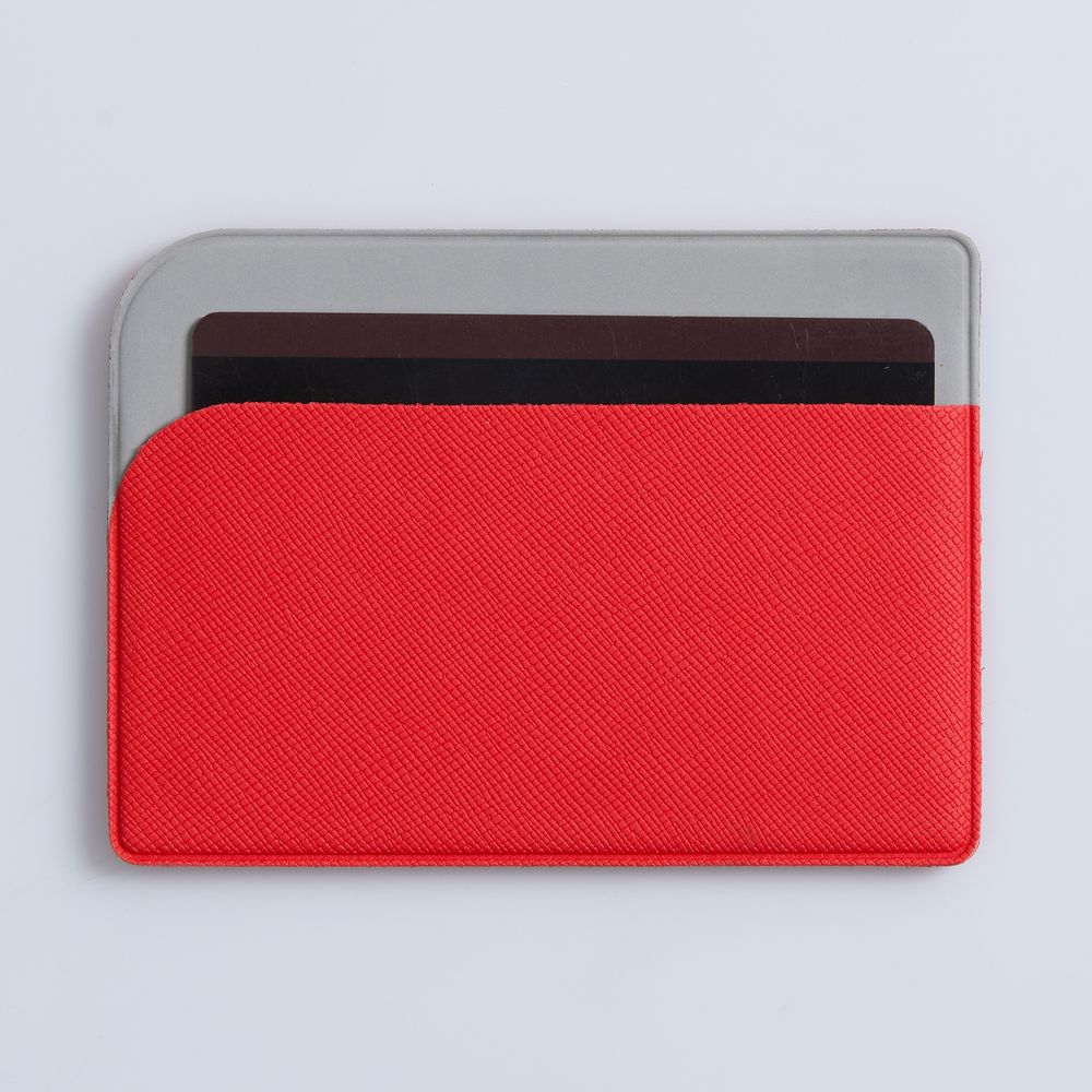 Чехол для карточек Dual, ver.2, красный / Миниатюра WWW (1000)