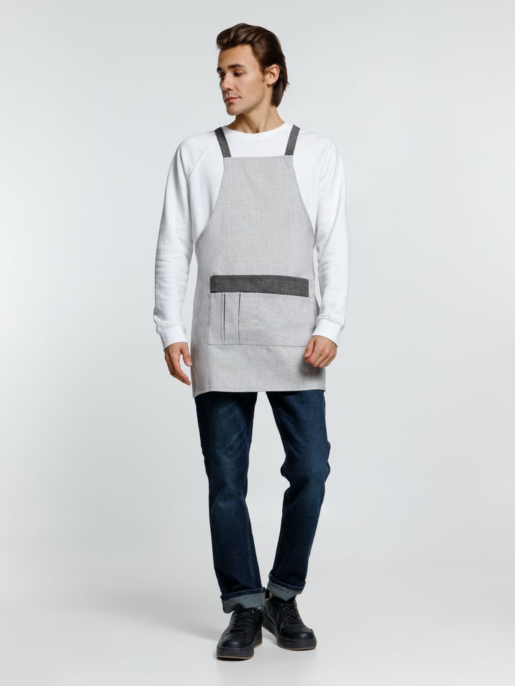 Фартук Settle In, серый / Миниатюра WWW (1000)