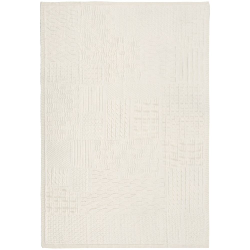 Плед Snippet, молочно-белый / Миниатюра WWW (1000)