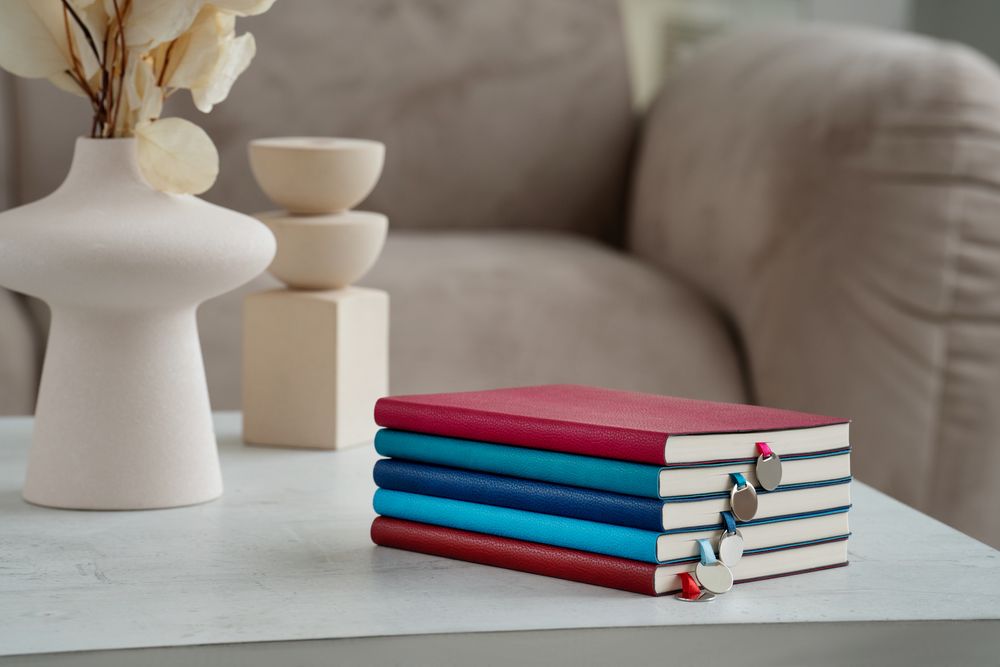 Ежедневник Lafite, недатированный, малиновый / Миниатюра WWW (1000)