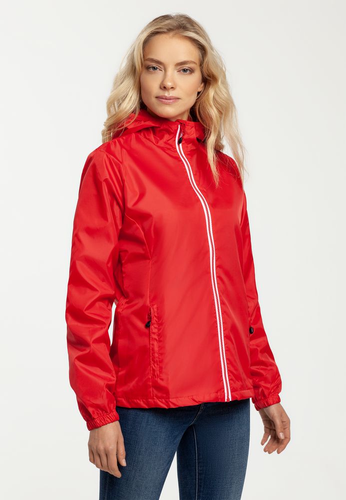 Ветровка женская Fastplant красная / Миниатюра WWW (1000)