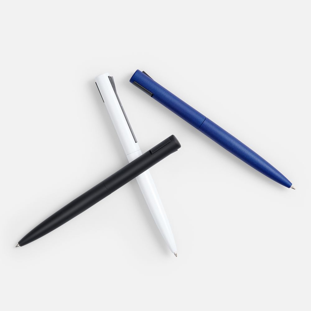 Ручка шариковая Snap, матовая белая / Миниатюра WWW (1000)