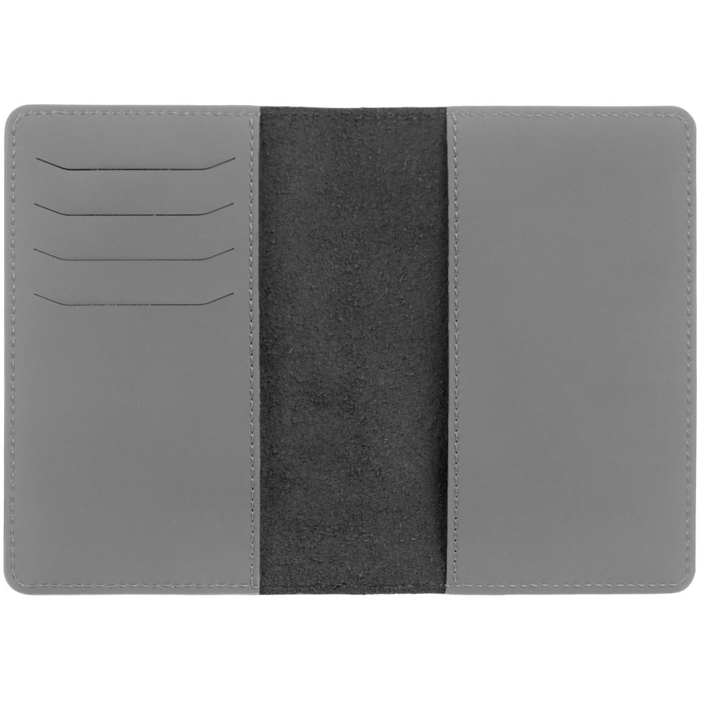 Обложка для паспорта Alaska, серая / Миниатюра WWW (1000)