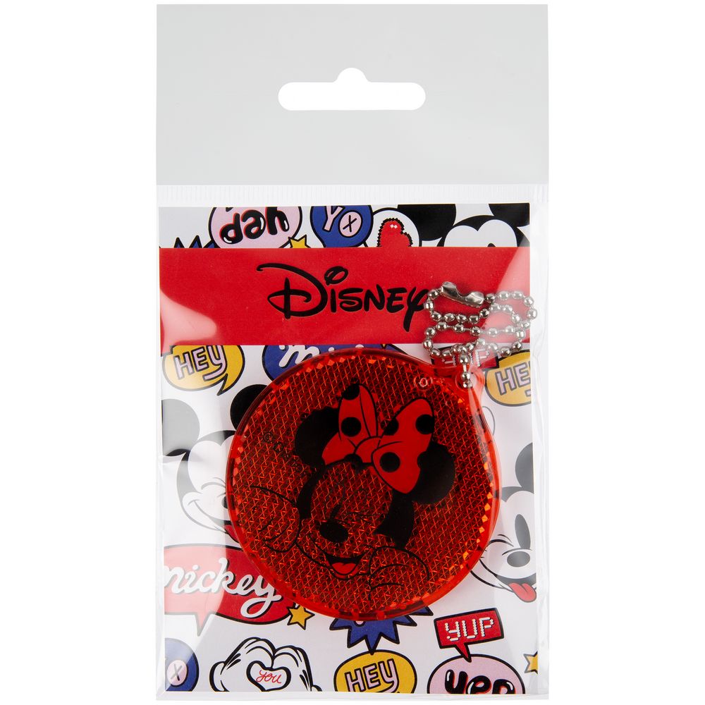 Светоотражатель «Минни Маус», красный / Миниатюра WWW (1000)