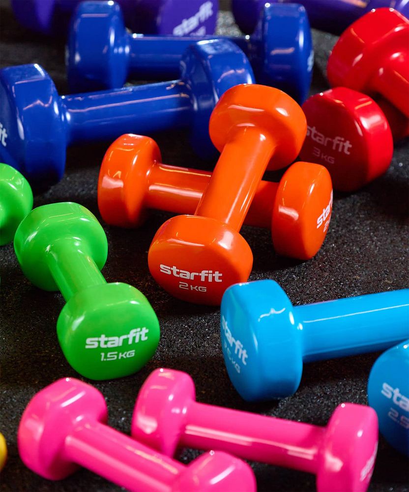 Гантель Heracles 2 кг, оранжевая / Миниатюра WWW (1000)