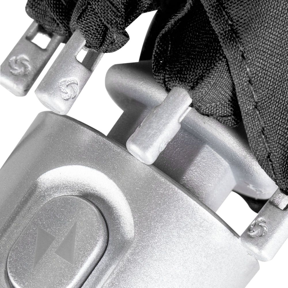 Складной зонт Alu Drop S, 3 сложения, 7 спиц, автомат, черный / Миниатюра WWW (1000)