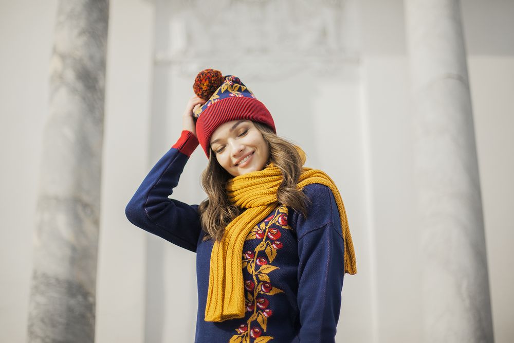 Джемпер Pick The Berry, синий / Миниатюра WWW (1000)