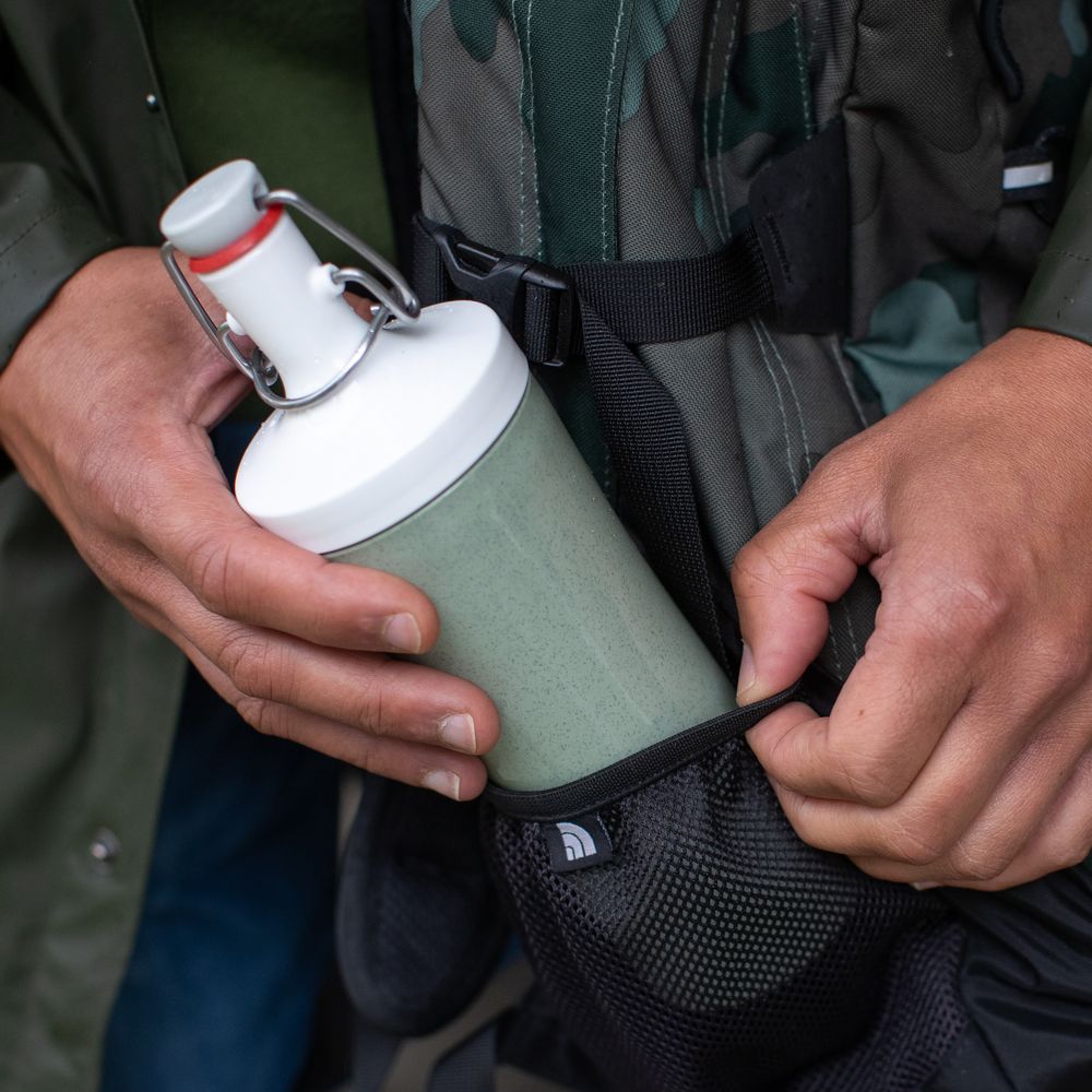 Бутылка для воды Plopp To Go Organic, серая / Миниатюра WWW (1000)