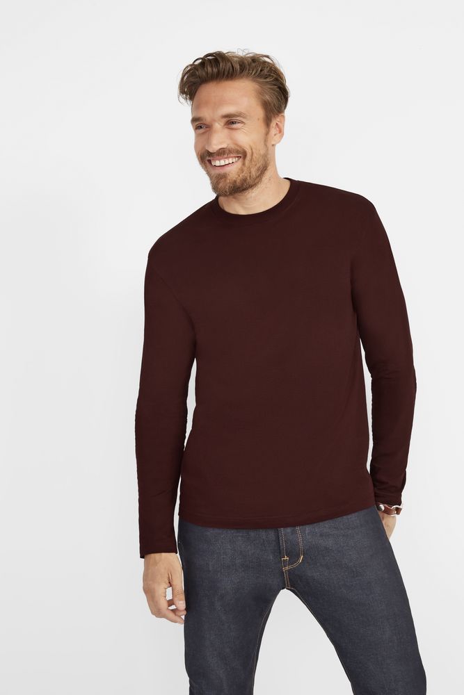 Футболка мужская с длинным рукавом Monarch, синий ультрамарин / Миниатюра WWW (1000)