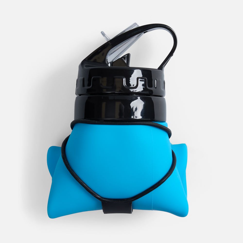 Складная бутылка для воды Langfossen, голубая / Миниатюра WWW (1000)