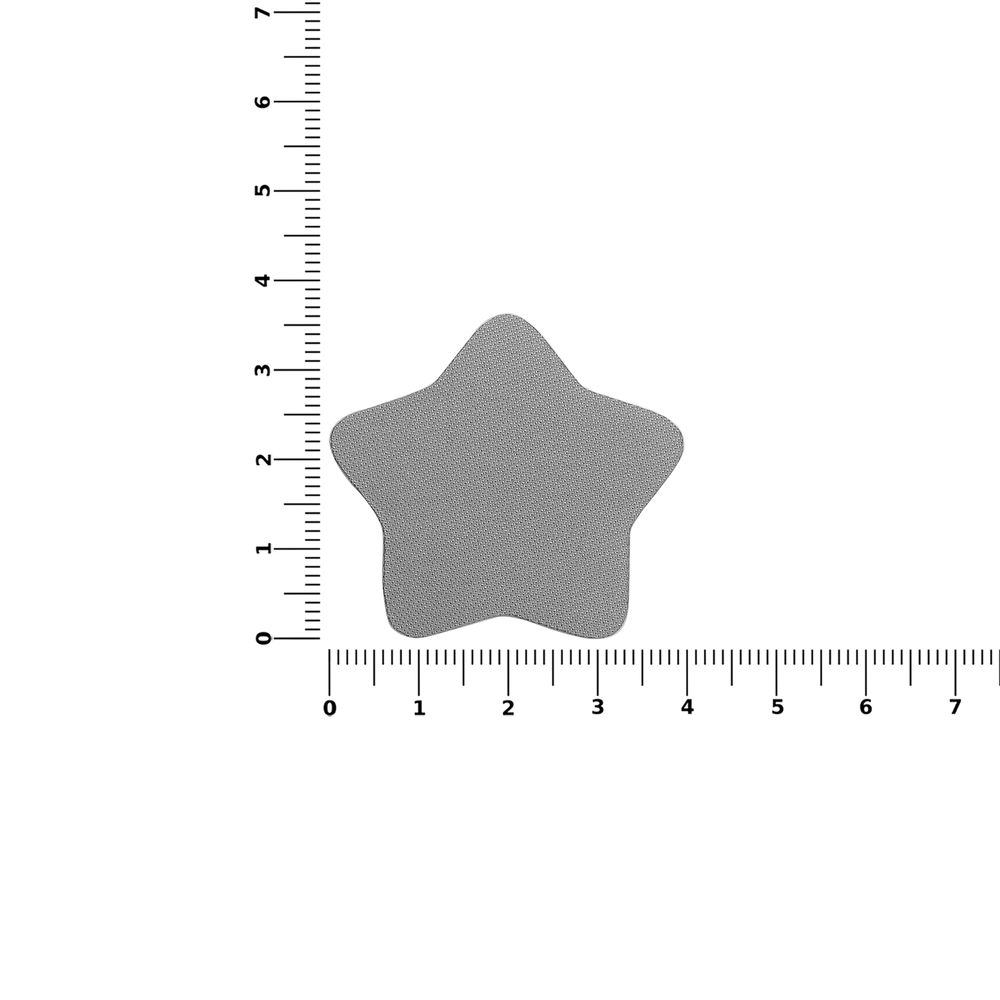 Наклейка тканевая Lunga Bial, M, серая / Миниатюра WWW (1000)