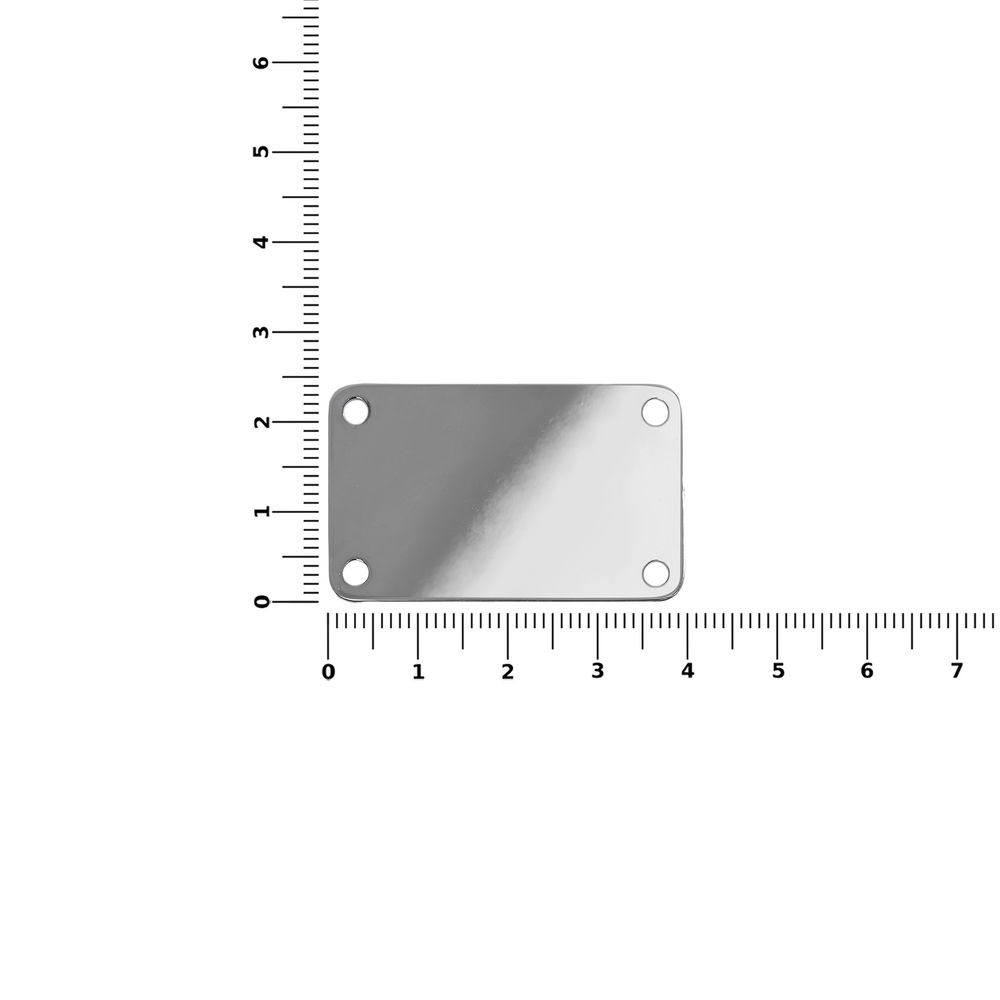 Шильдик металлический Furo, серебристый глянцевый / Миниатюра WWW (1000)