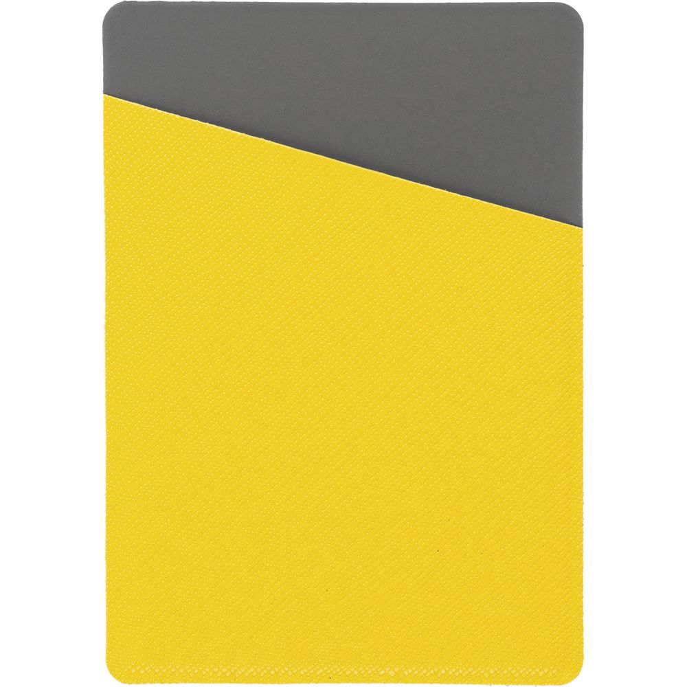 Картхолдер Dual, серо-желтый / Миниатюра WWW (1000)