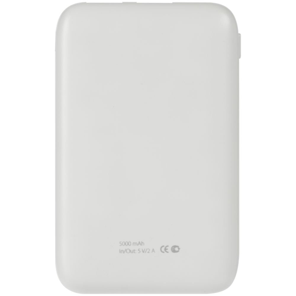 Внешний аккумулятор Fast Trick с Type-C, 5000 мАч, белый / Миниатюра WWW (1000)