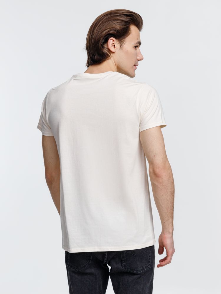 Футболка мужская Crusader Men, светло-бежевая (неокрашенная) / Миниатюра WWW (1000)