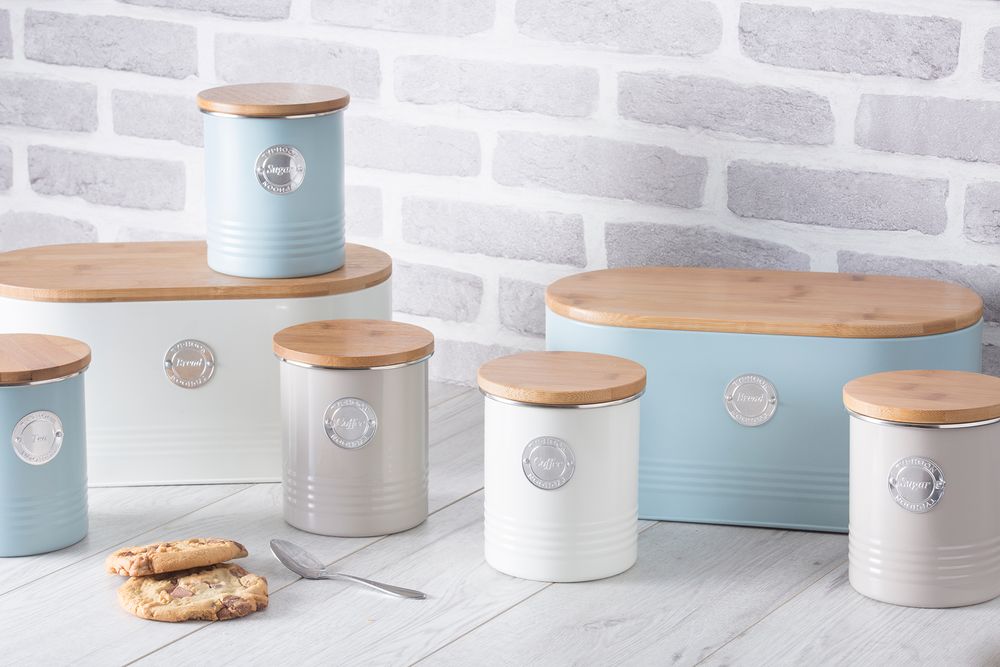 Емкость для хранения чая Living, голубая / Миниатюра WWW (1000)